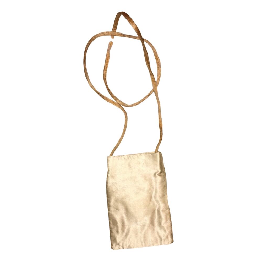 Carolee‎ Satin Purse with Velvet Straps